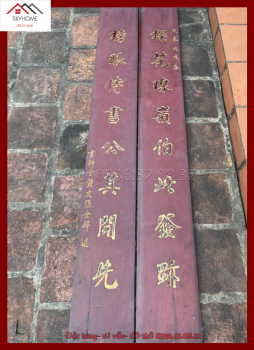 Hoành phi câu đối thờ Bảng Nhãn khai khoa/ Thám Hoa phát tích